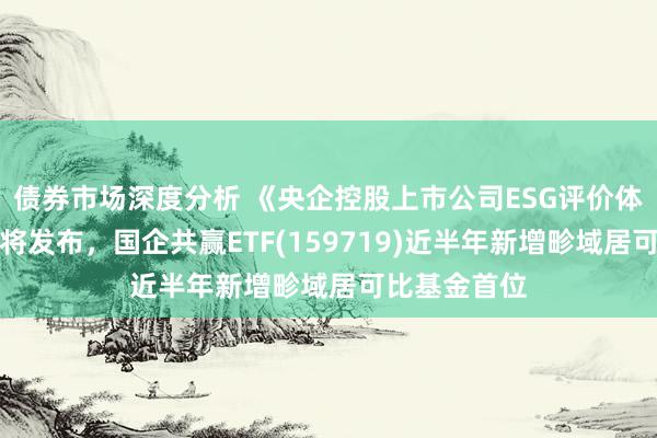 债券市场深度分析 《央企控股上市公司ESG评价体系估量》行将发布，国企共赢ETF(159719)近半年新增畛域居可比基金首位